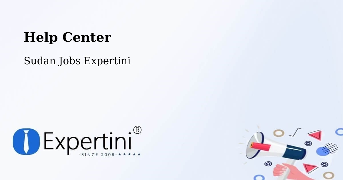 Help Center – Al Fūlah - Sudan Jobs Expertini